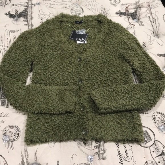 RXB Boucle Knit Cardigan - Picture 3 of 7